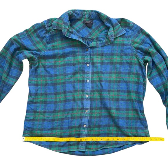 Blue Flannel Button Down - Picture 8 of 14